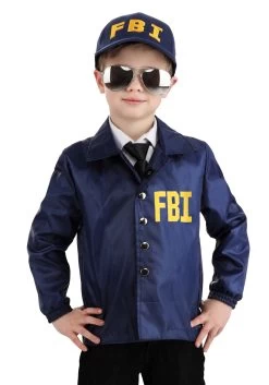 FBI Costume For Toddlers