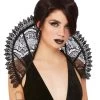 Smiffys Fever Gothic Lace Stand Up Collar -Halloween Costume Shop fever gothic lace stand up collar