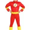 Flash Classic Deluxe Costume For Kids