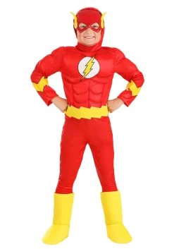 Flash Classic Deluxe Costume For Kids