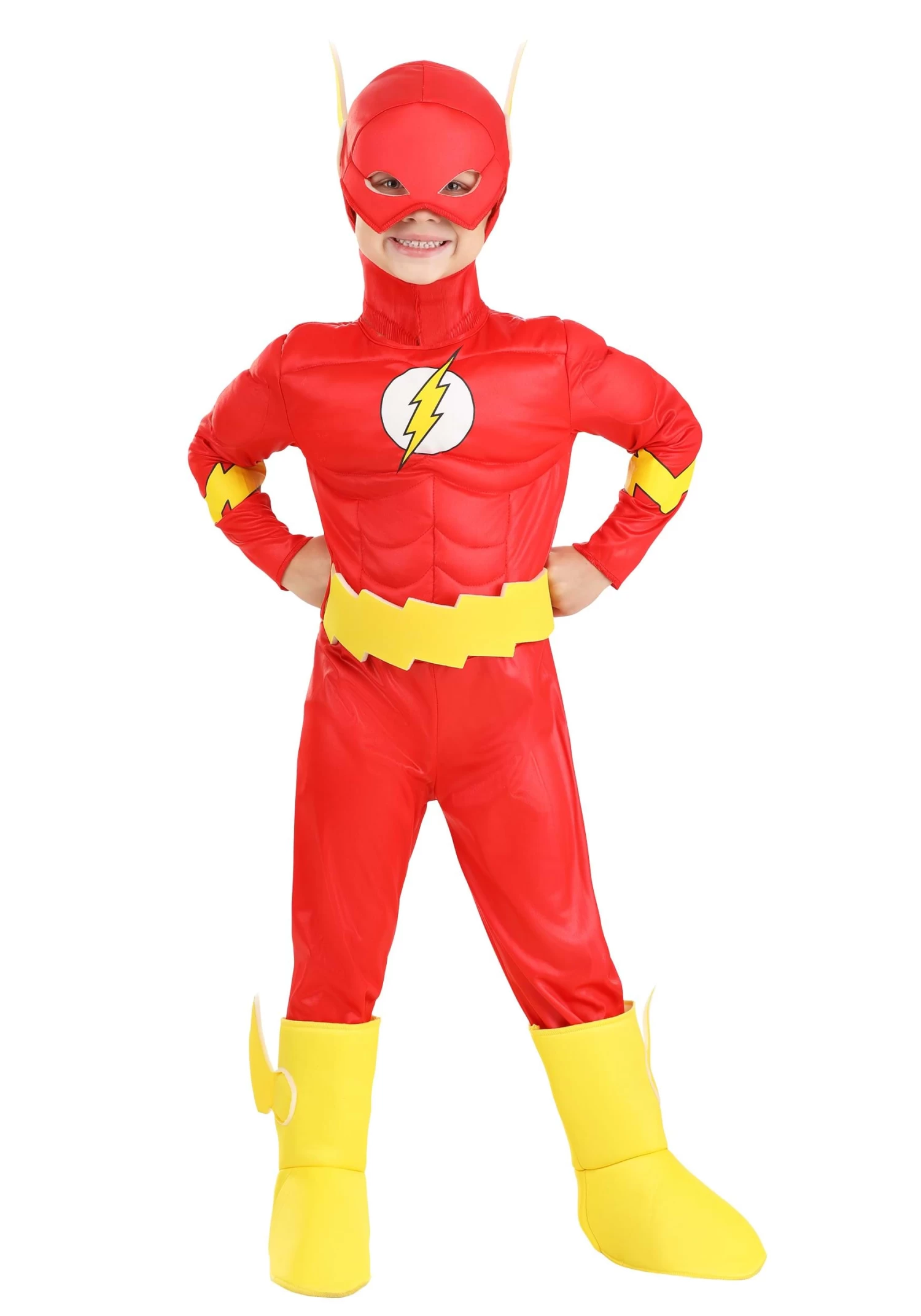 Classic Flash Deluxe Toddler Costume 3 Classic Flash Deluxe Toddler Costume