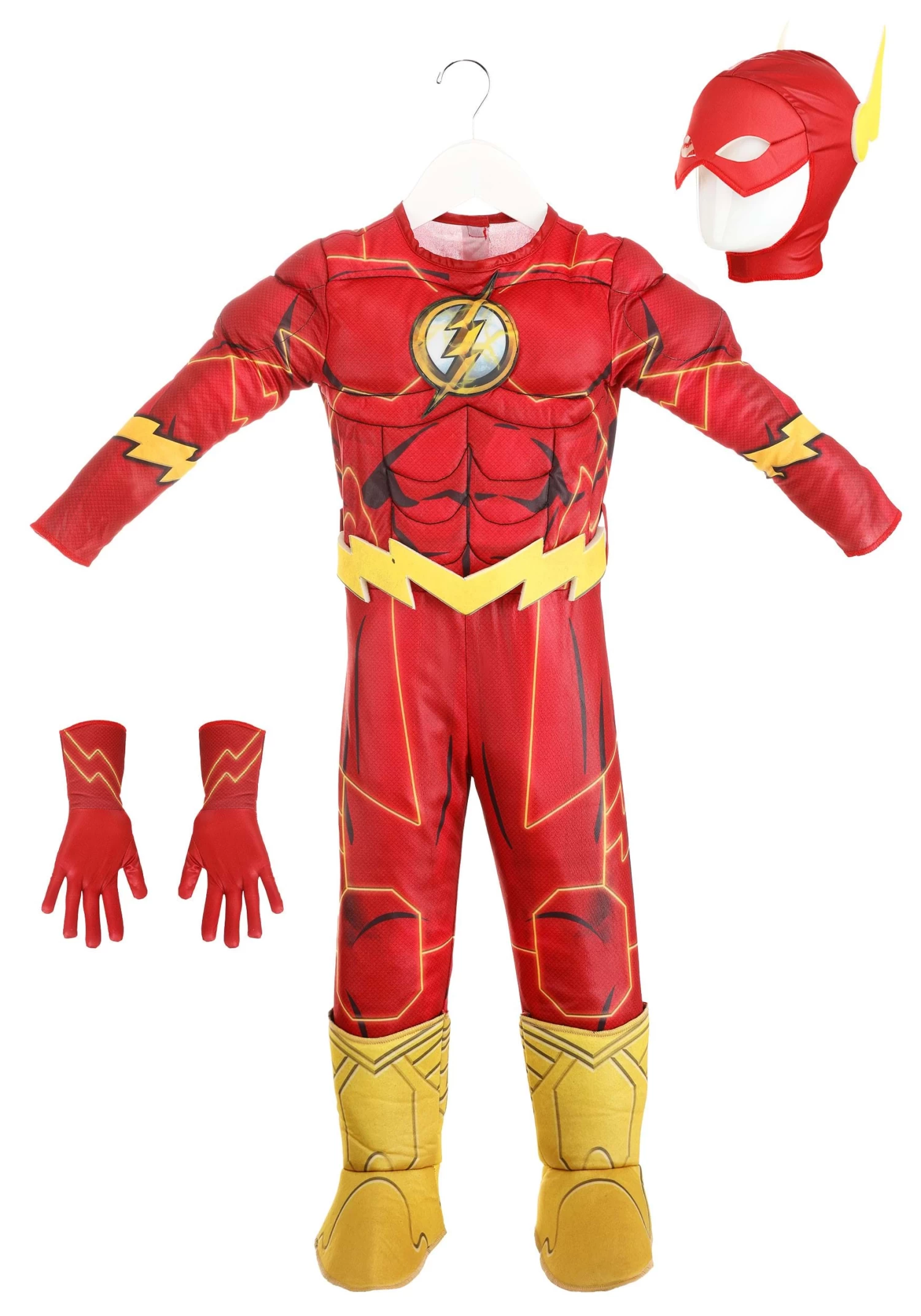 Toddler Flash Deluxe Costume 5 Toddler Flash Deluxe Costume - Image 3