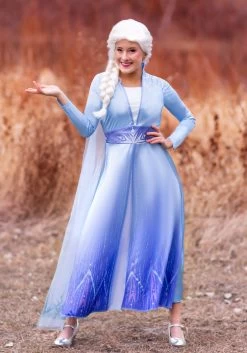 Disguise Elsa Adult Frozen 2 Wig -Halloween Costume Shop frozen 2 adult elsa wig alt2