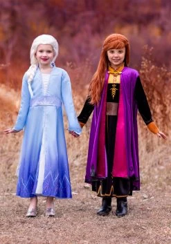 Disguise Frozen 2 Girls Elsa Prestige Costume 8 Disguise Frozen 2 Girls Elsa Prestige Costume -Halloween Costume Shop frozen 2 elsa prestige costume for girls alt2