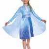 Disguise Frozen 2 Girls Elsa Classic Costume -Halloween Costume Shop frozen 2 girls elsa classic costume