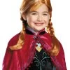 Disguise Girl's Frozen Anna Wig -Halloween Costume Shop frozen anna child wig