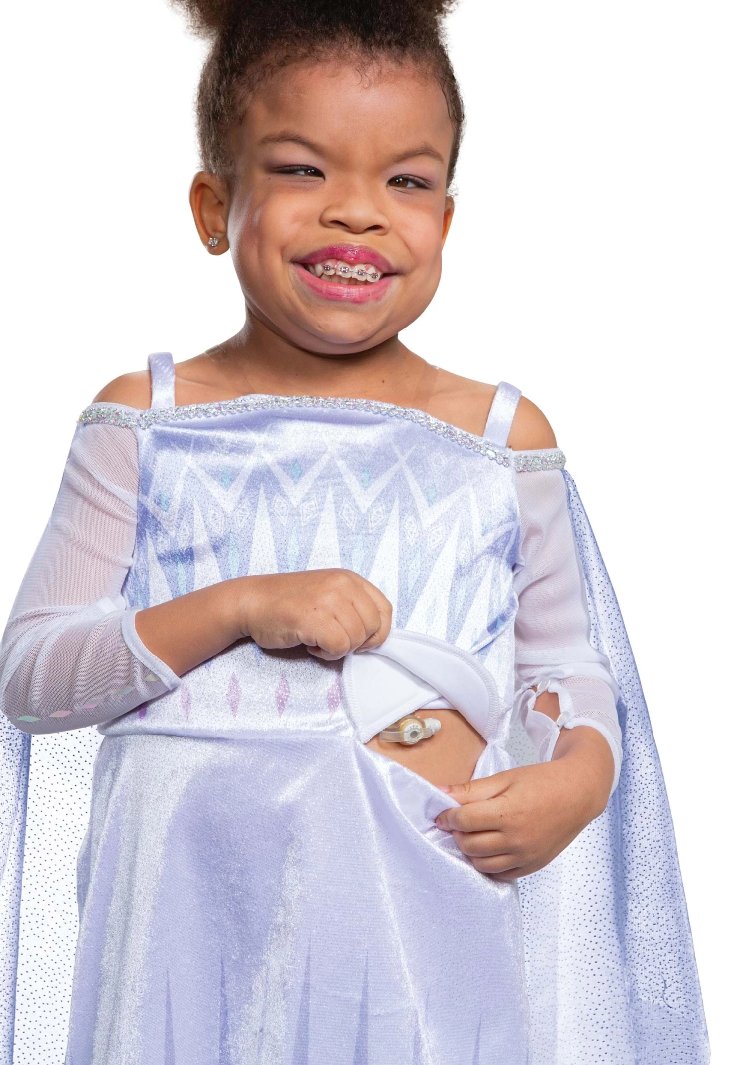 Disguise Frozen Elsa Kids Adaptive Costume 5 Disguise Frozen Elsa Kids Adaptive Costume - Image 3