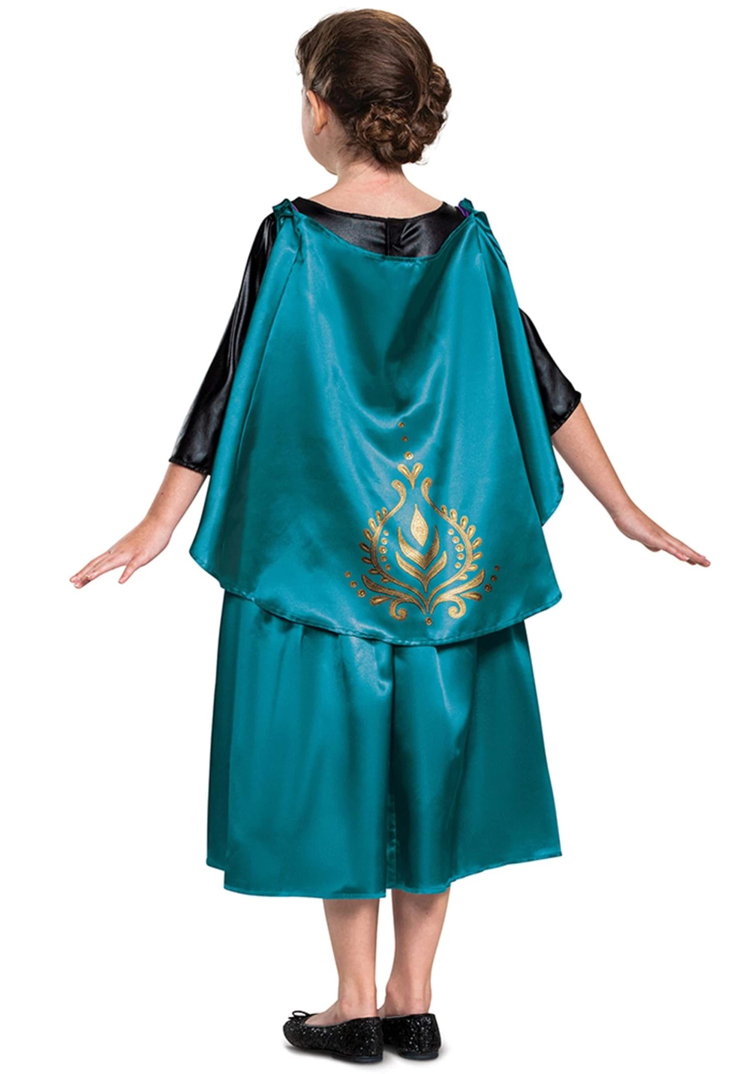 Disguise Disney Frozen Queen Anna Classic Costume For Girls 5 Disguise Disney Frozen Queen Anna Classic Costume For Girls - Image 3