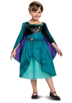 Halloween Costume Shop -Halloween Costume Shop frozen queen anna classic kids costume alt 2