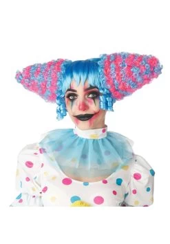 Cotton Candy Clown Funhouse Wig