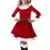 Girl Mrs. Claus Costume 2 Girl Mrs. Claus Costume -Halloween Costume Shop girl mrs claus costume