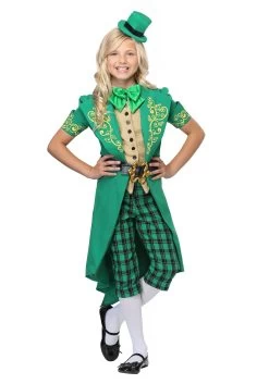 Charming Leprechaun Girl's Costume