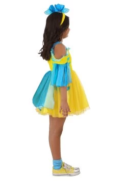 Disney Flounder Costume Dress For Girls -Halloween Costume Shop girls disney flounder costume dress alt 3