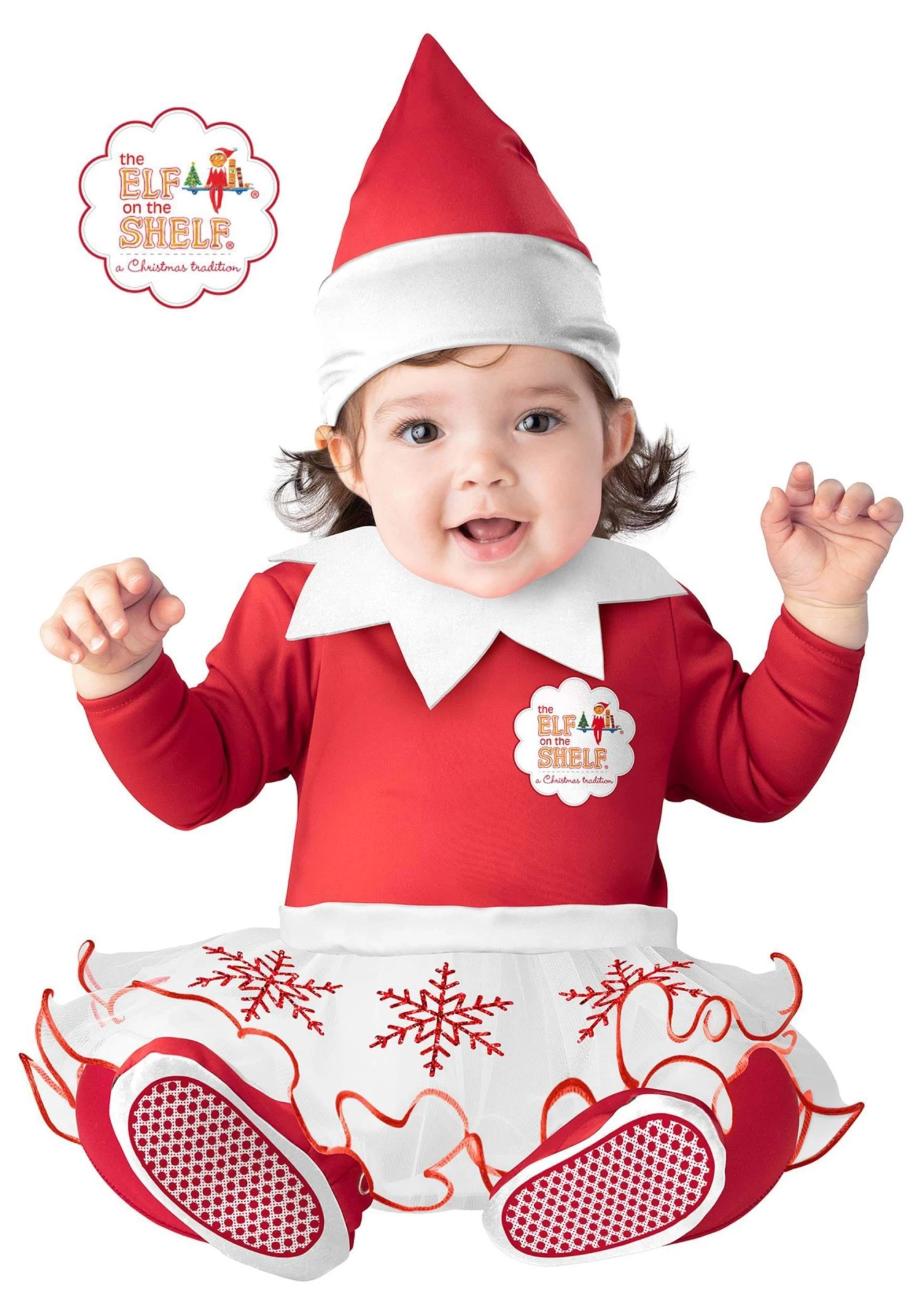 Fun World Elf On The Shelf Infant Costume For Girls 3 Fun World Elf On The Shelf Infant Costume For Girls