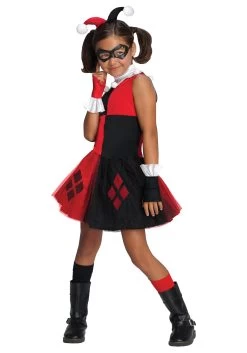Harley Quinn Tutu Costume For Girls