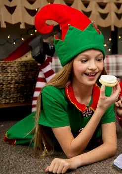 Girls Holiday Elf Costume 11 Girls Holiday Elf Costume -Halloween Costume Shop girls holiday elf costume 3