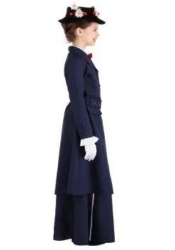 Mary Poppins Costume For Girls -Halloween Costume Shop girls mary poppins costume alt 5