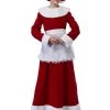 Girls Mrs. Claus 1 Girls Mrs. Claus -Halloween Costume Shop girls mrs claus costume1