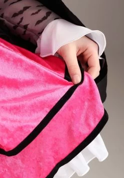 Pink Vampire Costume For Girls -Halloween Costume Shop girls pink vampire costume alt 3