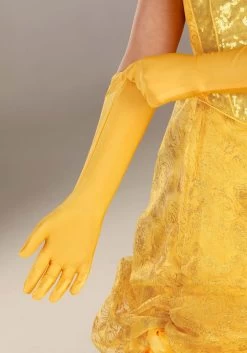 Girl's Beauty And The Beast Premium Belle Costume Dress 19 Girl's Beauty And The Beast Premium Belle Costume Dress -Halloween Costume Shop girls premium belle costume alt 7