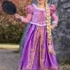 Premium Rapunzel Costume Dress For Girls -Halloween Costume Shop girls premium rapunzel costume