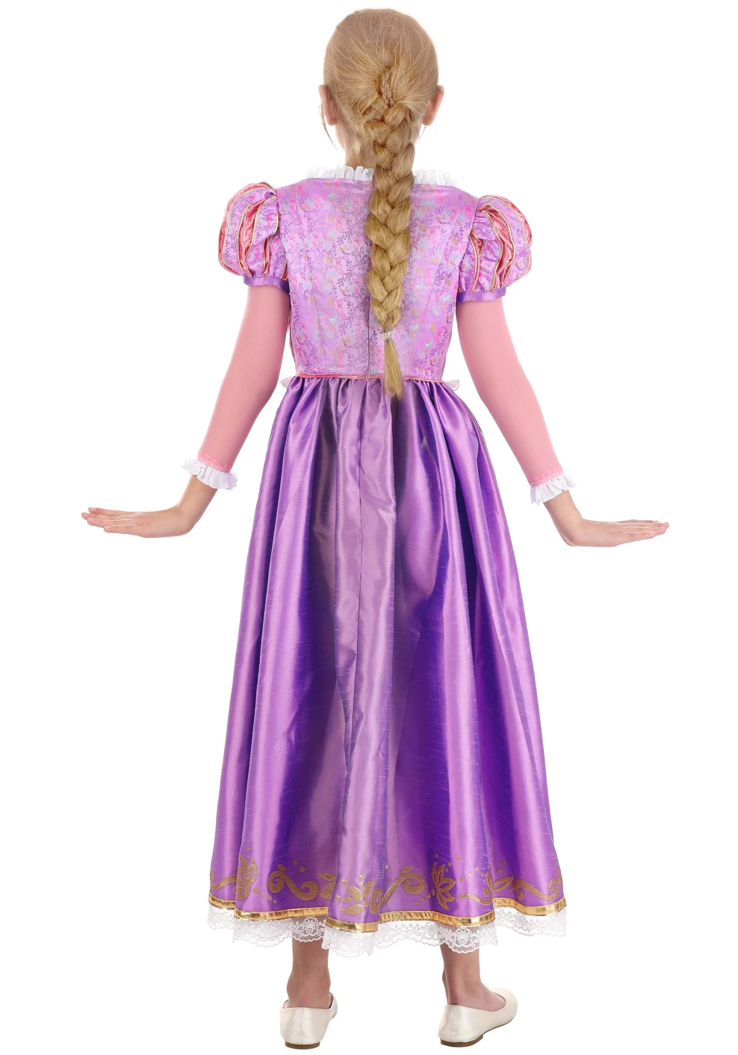 Premium Rapunzel Costume Dress For Girls 4 Premium Rapunzel Costume Dress For Girls - Image 2