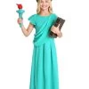 Girl's Statue Of Liberty Costume -Halloween Costume Shop girls statue of liberty costume