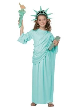 Statue Of Liberty Girls Costume