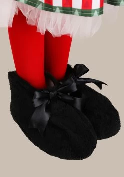 Girl's Dr. Seuss Storybook Cindy Lou Who Costume Dress -Halloween Costume Shop girls storybook christmas girl costume alt 7