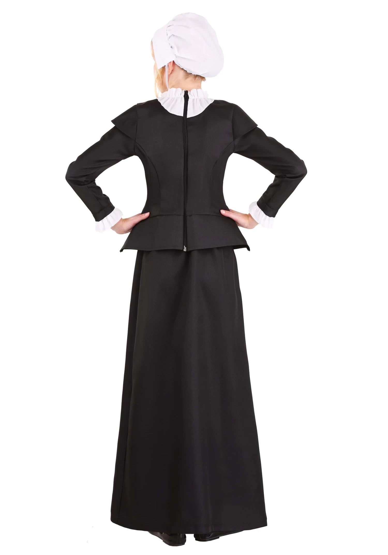 Thankful Pilgrim Costume For Girls 4 Thankful Pilgrim Costume For Girls - Image 2