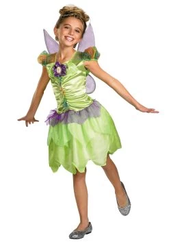 Disguise Girls Tinker Bell Rainbow Costume
