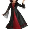 Victorian Vampiress Costume For Girls