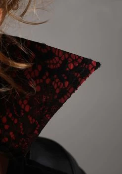 Victorian Vampiress Costume For Girls -Halloween Costume Shop girls victorian vampiress costume alt 3