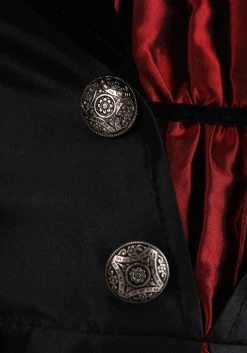 Victorian Vampiress Costume For Girls -Halloween Costume Shop girls victorian vampiress costume alt 4