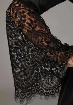 Victorian Vampiress Costume For Girls -Halloween Costume Shop girls victorian vampiress costume alt 5