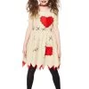 Voodoo Doll Costume For Girls -Halloween Costume Shop girls voodoo doll costume