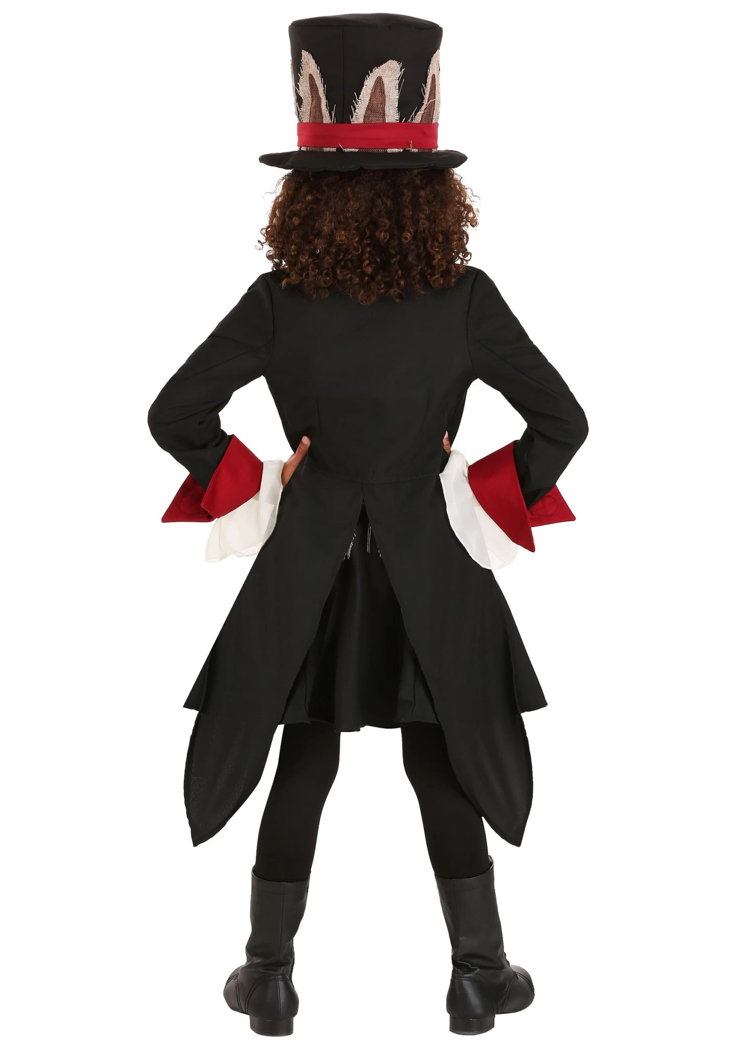 Girl's Voodoo Skeleton Costume 4 Girl's Voodoo Skeleton Costume - Image 2