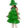 Girl's Glitter Christmas Tree Costume 2 Girl's Glitter Christmas Tree Costume -Halloween Costume Shop glitter christmas tree costume for girls