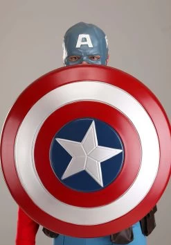 Captain America Grand Heritage Men's Costume -Halloween Costume Shop grand heritage adult captain america costume alt 3