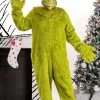 Plus Size The Grinch Adult Deluxe Jumpsuit With Latex Mask 1 Plus Size The Grinch Adult Deluxe Jumpsuit With Latex Mask -Halloween Costume Shop grinch adult plus deluxe jumpsuit with latex mask