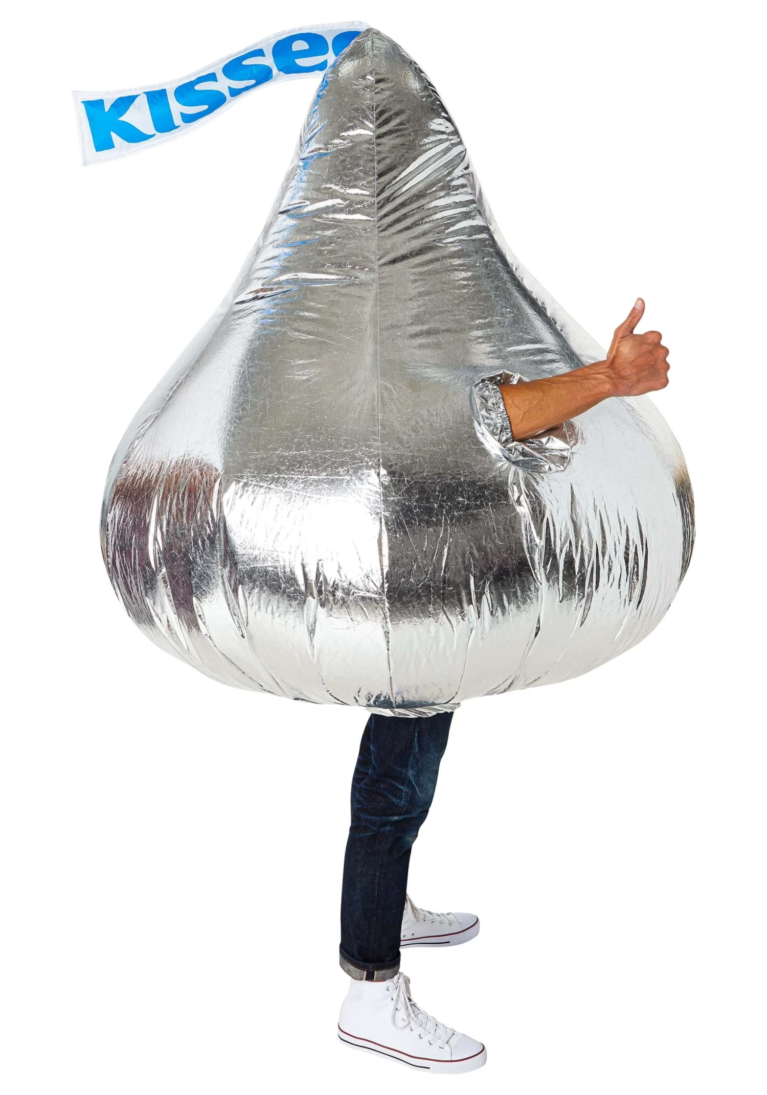 Hershey Kiss Inflatable Costume For Adults 4 Hershey Kiss Inflatable Costume For Adults - Image 2
