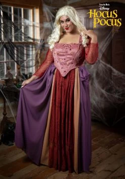 Sarah Sanderson Costume For Plus Size Women From Disney's Hocus Pocus