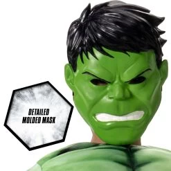 JAZWARES Hulk Costume For Children -Halloween Costume Shop hulk child costume 2