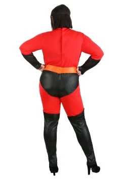 Disguise Adult Plus Size Incredibles 2 Classic Mrs. Incredible Costume -Halloween Costume Shop incredibles 2 classic adult plus size mrs incredi alt 3