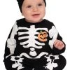 Infant Black Skeleton Costume