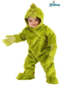 Classic Grinch Jumpsuit Infant Costume