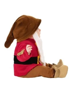 Disney Snow White Grumpy Dwarf Costume For Infants -Halloween Costume Shop infant grumpy dwarf costume alt 4