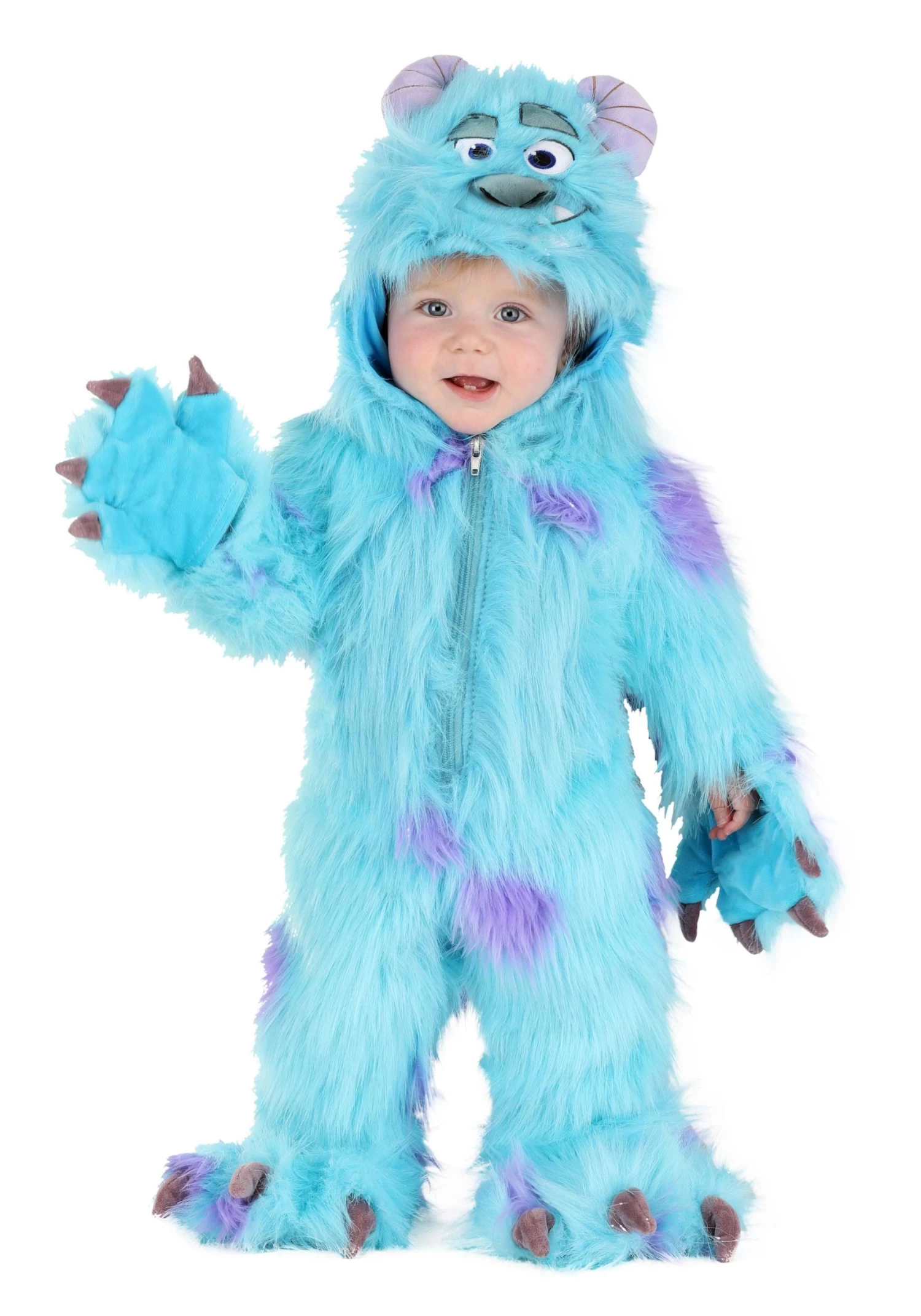 Disney Monsters Inc Hooded Sulley Costume For Infants 6 Disney Monsters Inc Hooded Sulley Costume For Infants - Image 4