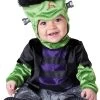 Scary Green Monster Costume For Infants -Halloween Costume Shop infant monster boo costume