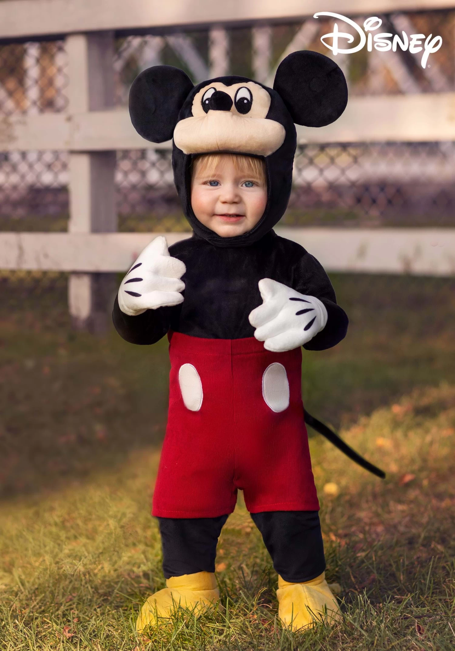 Snuggly Disney Mickey Mouse Baby Costume 3 Snuggly Disney Mickey Mouse Baby Costume